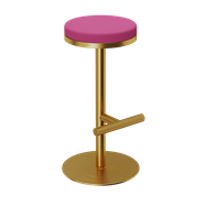 Aura Stool Gold